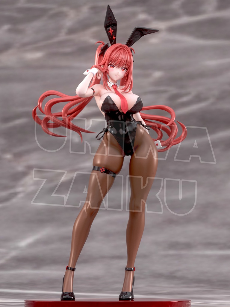6月10日18時より特別価格で販売開始『勝利の女神:NIKKE』ラピ レッドフード バニーガールver.(ツインテール) ガレージキット フィギュア