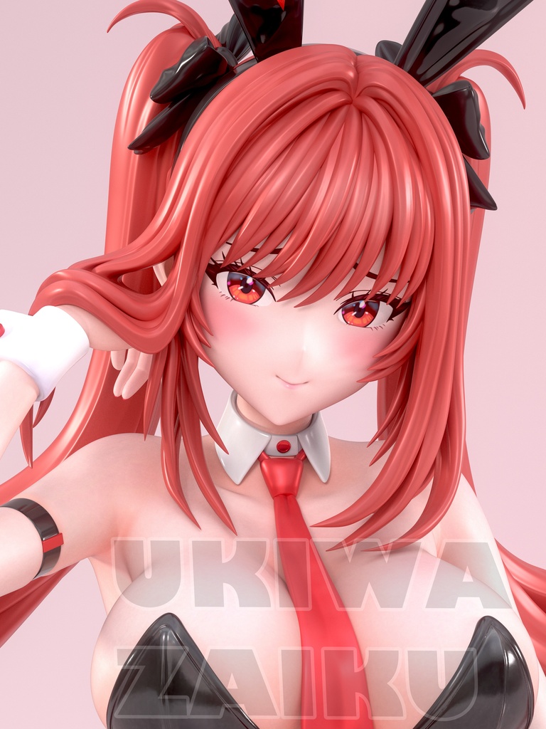 6月10日18時より特別価格で販売開始『勝利の女神:NIKKE』ラピ レッドフード バニーガールver.(ツインテール) ガレージキット フィギュア