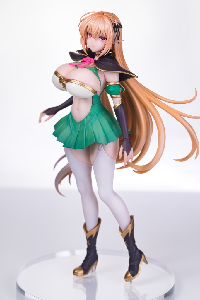 原作『エルフに淫紋を付ける本』シルファ 通常衣装ver. ガレージキット フィギュア サークル「にのこや」作者「にの子」先生