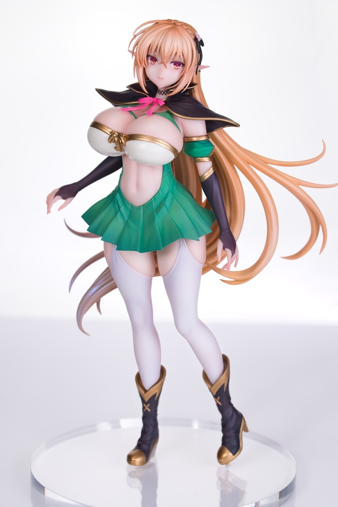 原作『エルフに淫紋を付ける本』シルファ 通常衣装ver. ガレージキット フィギュア サークル「にのこや」作者「にの子」先生