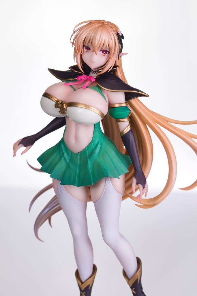 原作『エルフに淫紋を付ける本』シルファ 通常衣装ver. ガレージキット フィギュア サークル「にのこや」作者「にの子」先生