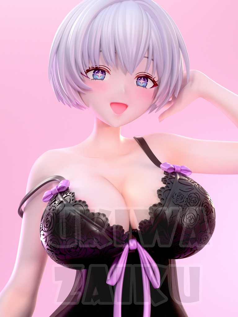 『勝利の女神：NIKKE』ほろ酔い リリーバイス　ナイトガウンver. ガレージキット　フィギュア