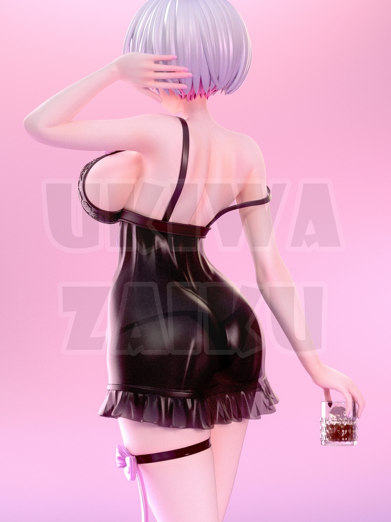 『勝利の女神:NIKKE』ほろ酔い リリーバイス ナイトガウンver. ガレージキット フィギュア