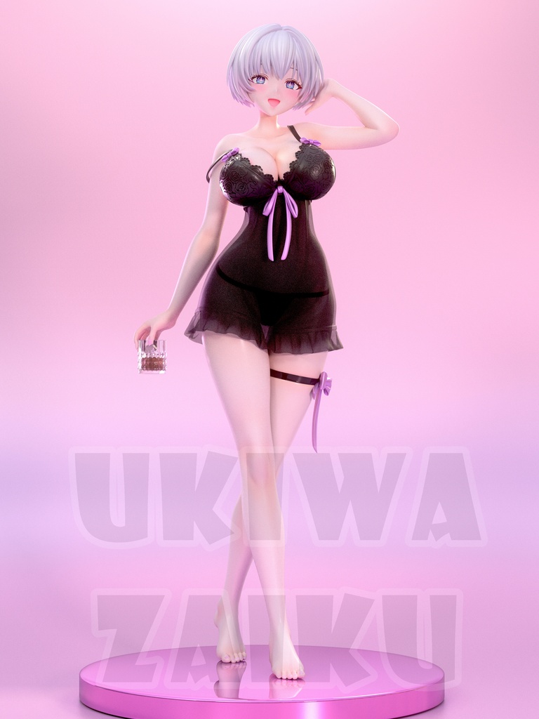 『勝利の女神:NIKKE』ほろ酔い リリーバイス ナイトガウンver. ガレージキット フィギュア