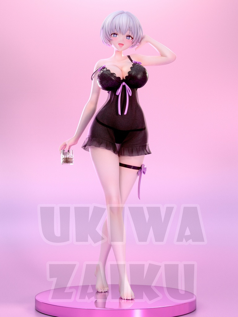 『勝利の女神:NIKKE』ほろ酔い リリーバイス ナイトガウンver. ガレージキット フィギュア
