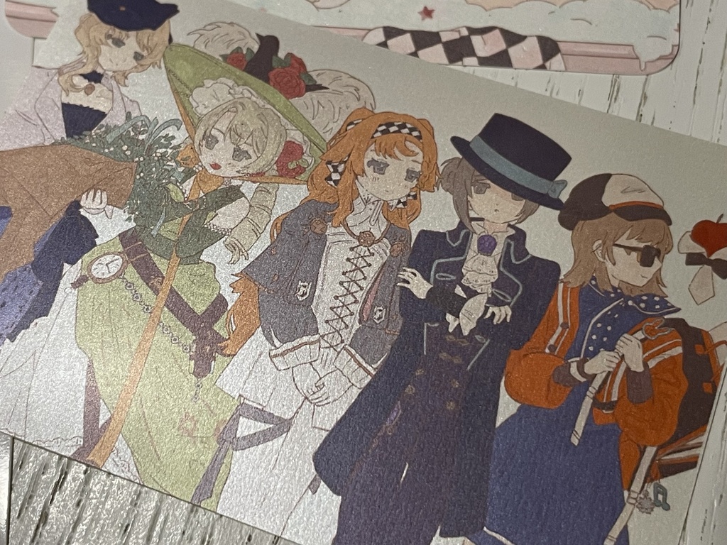 キラキラステッカー