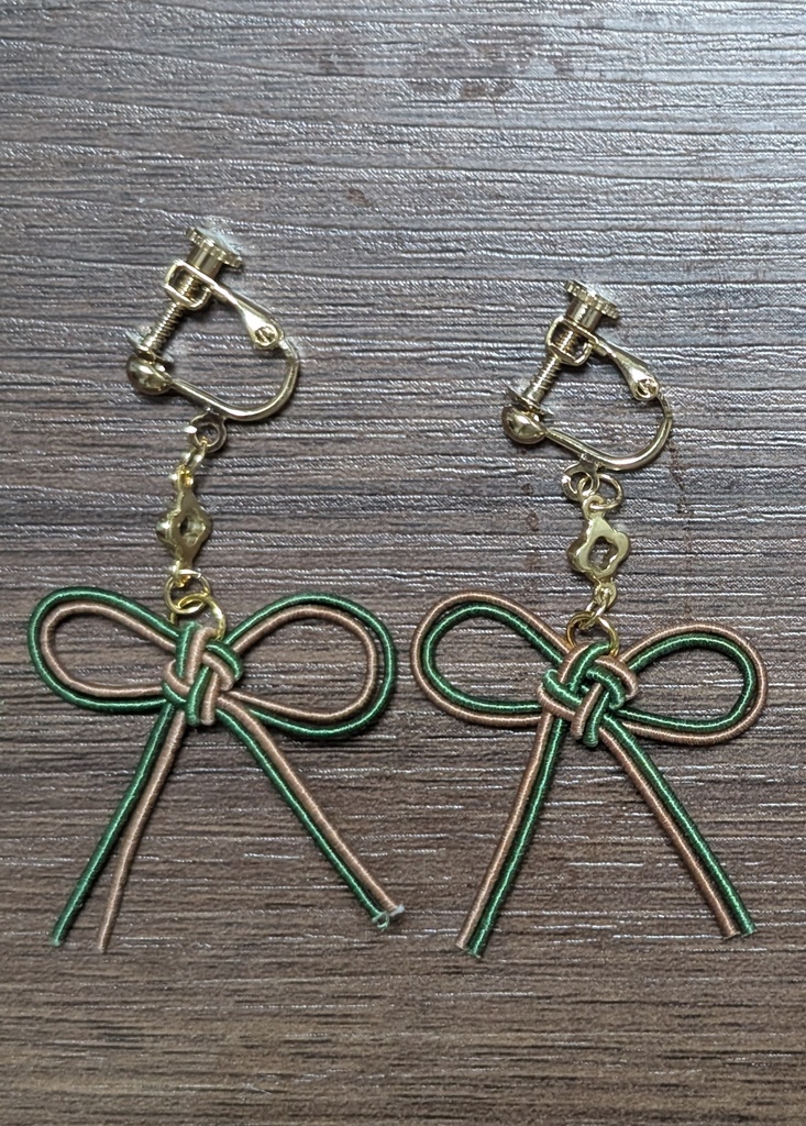 真八水引アクセサリー（リボン）