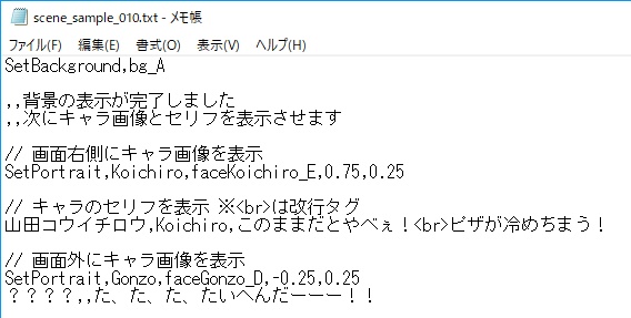 【レースアドベンチャーゲーム制作ツール】RAT