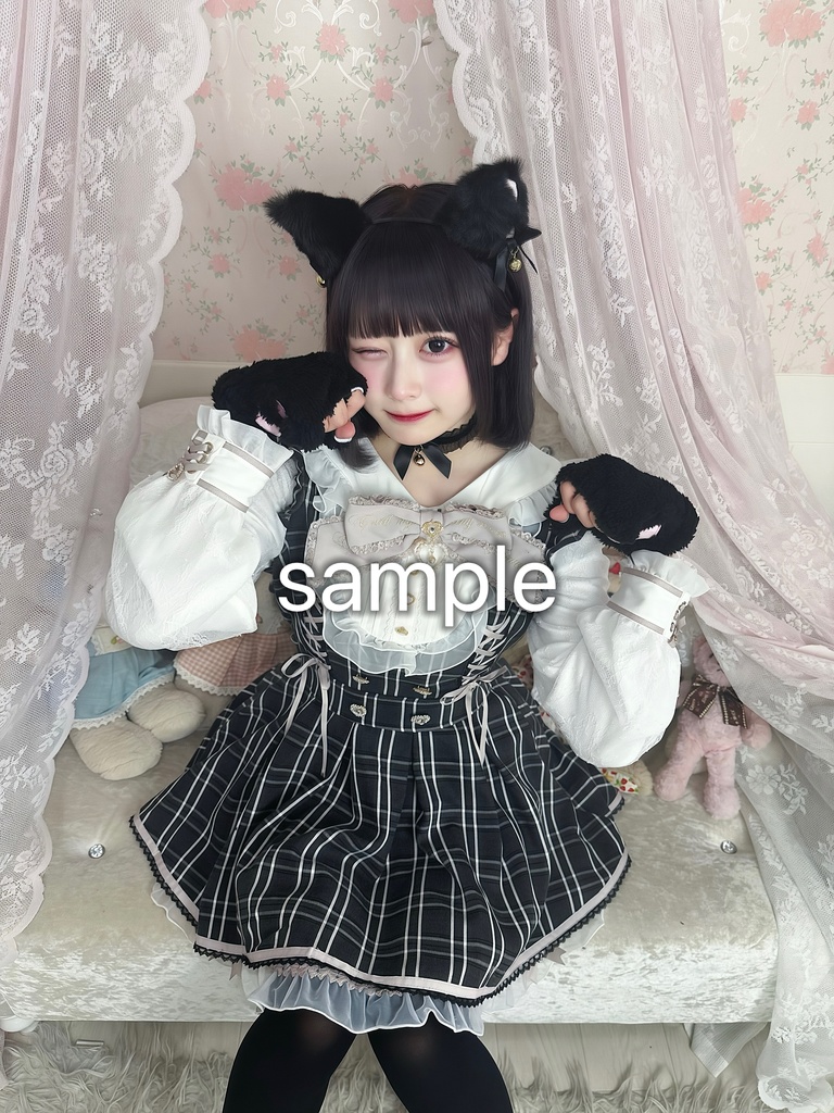 【天宮しゅな】1枚サイン付きランダム猫ブロマイド2枚セット