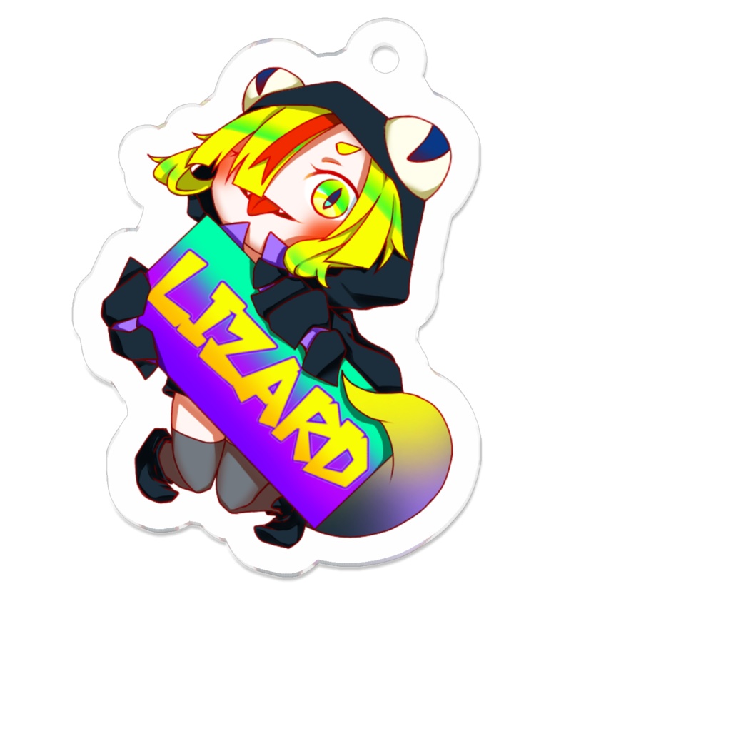 トカゲちゃんの名札