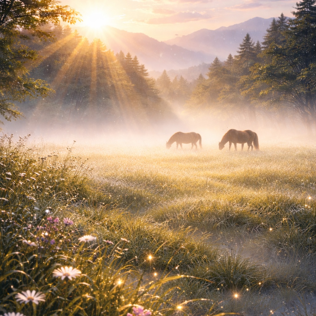 幻想風景|癒しのスマホ壁紙4枚セット
