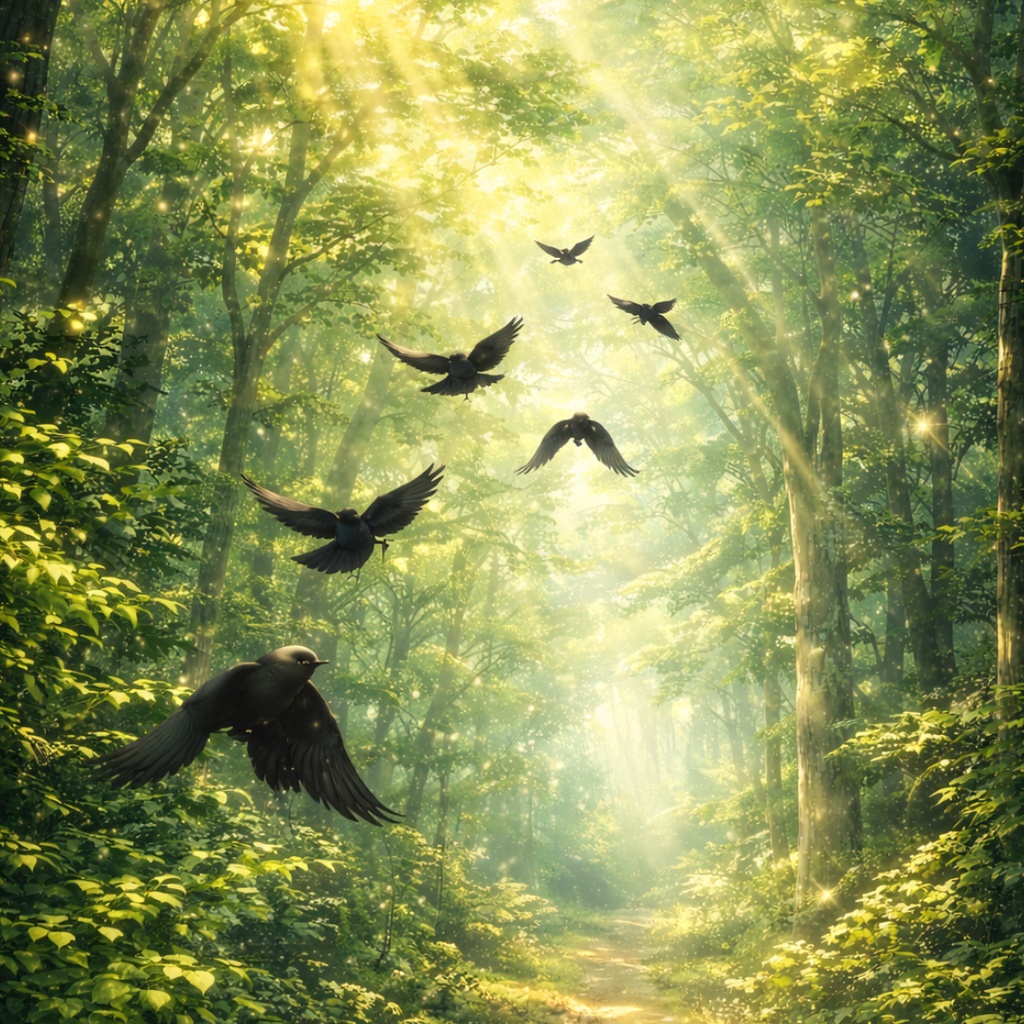 幻想風景|癒しのスマホ壁紙4枚セット