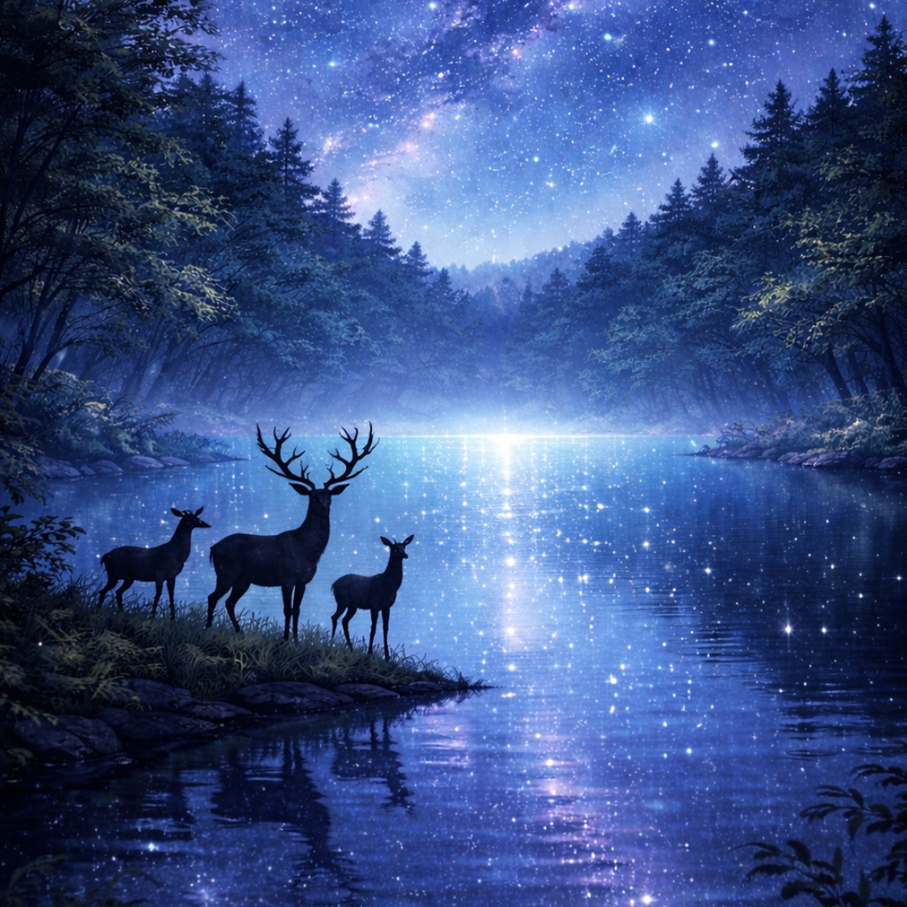 幻想風景|癒しのスマホ壁紙4枚セット