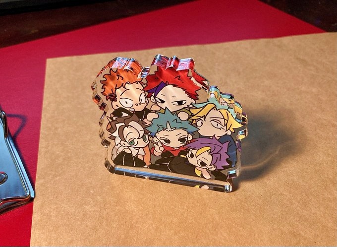 キザコワ6人組(擬人化) 自立アクスタ