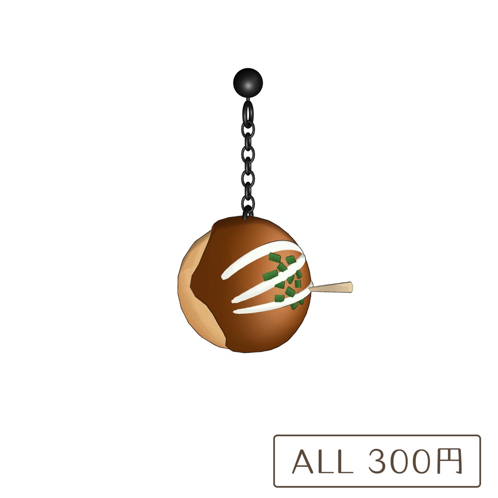 たこやきのイヤリング