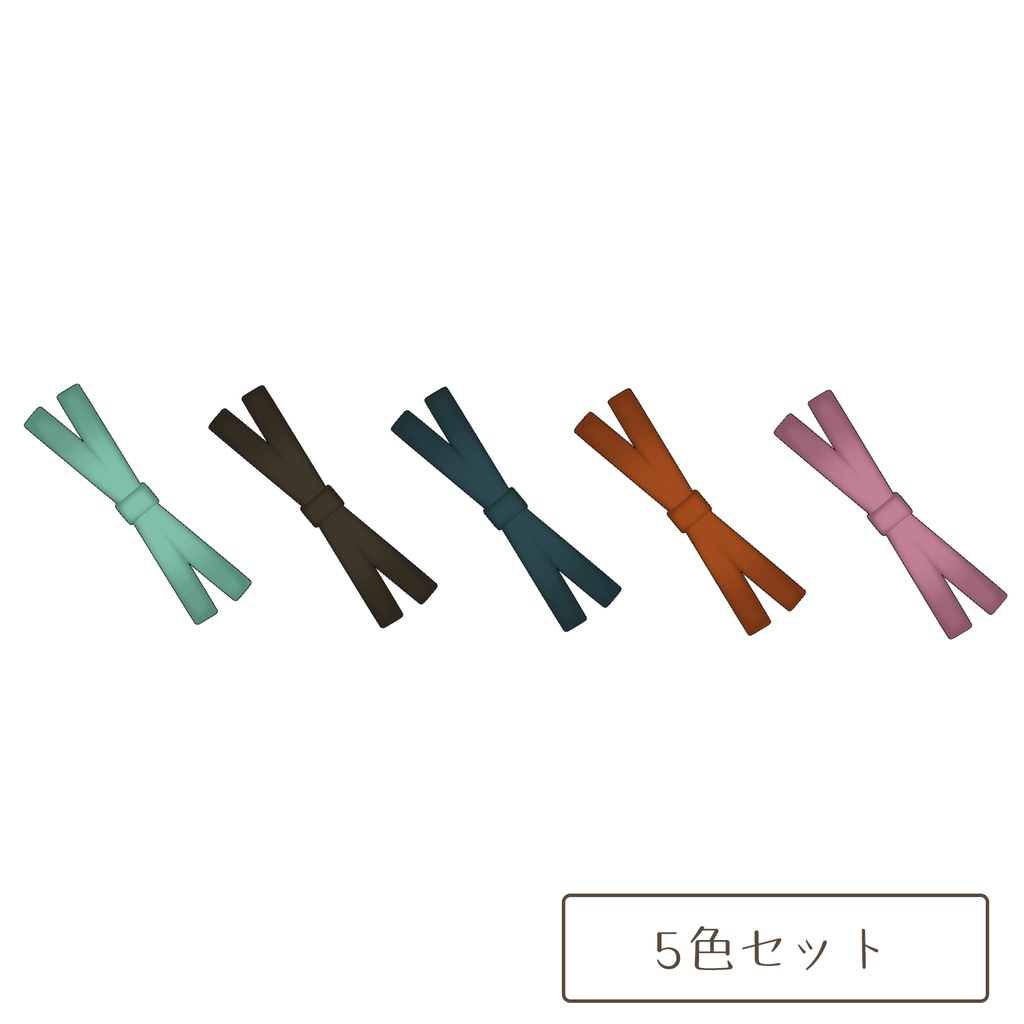 リボンのピン留め