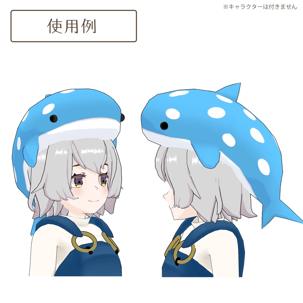 乗っかりジンベエザメ