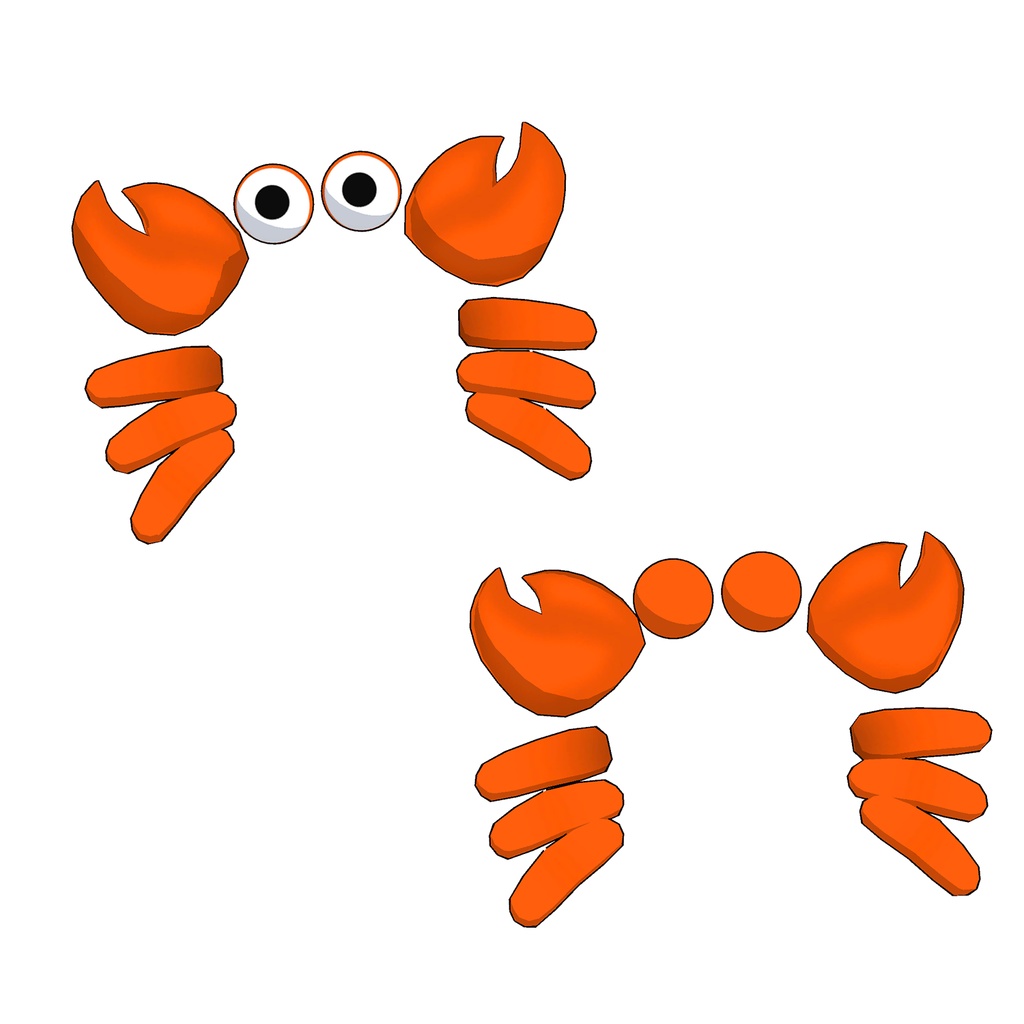 カニのなりきりセット