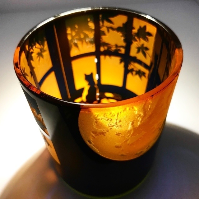 一日千秋/帰りを待つ猫+満月