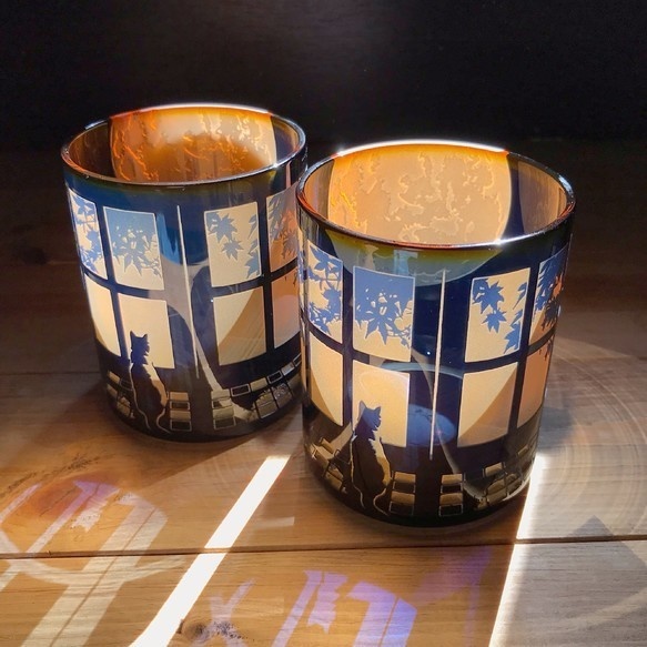 一日千秋/帰りを待つ猫+満月