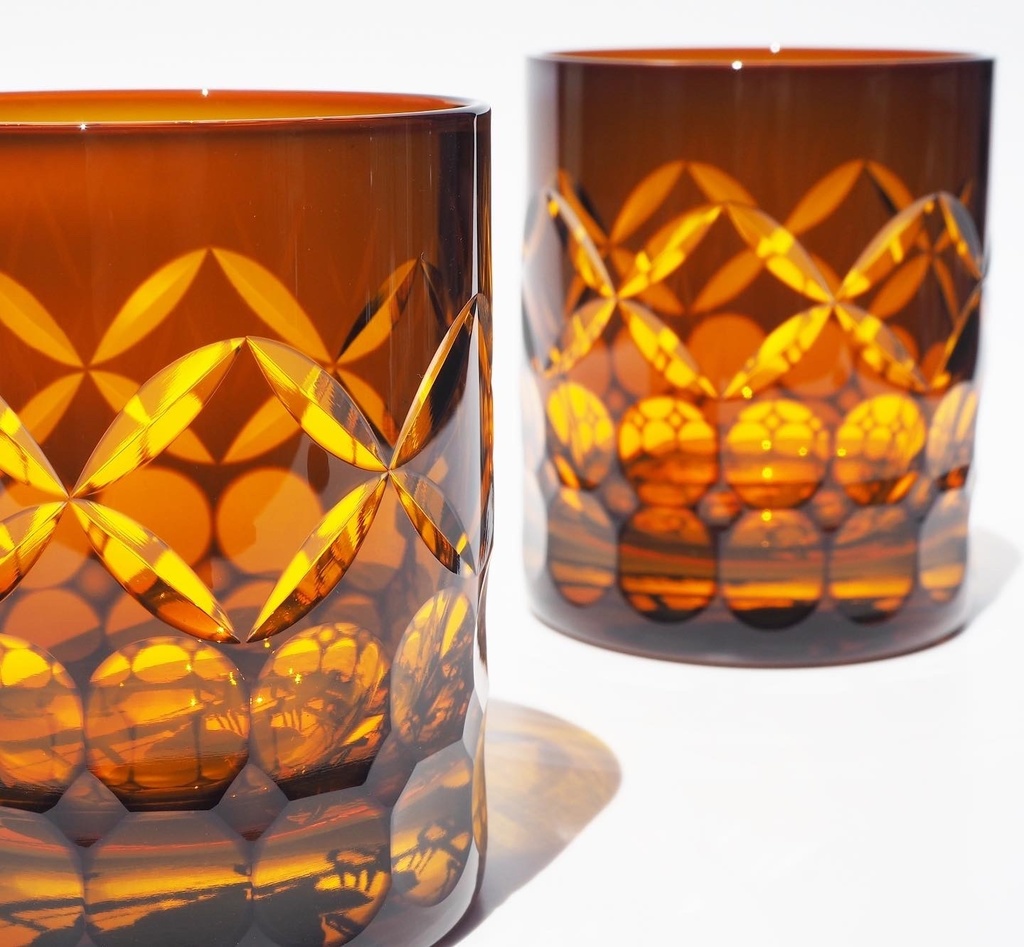 夕焼け猫+七宝煌円環紋/切子 特別限定色『蘇芳』@30日