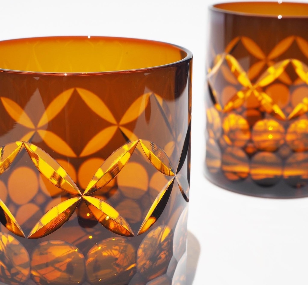 夕焼け猫+七宝煌円環紋/切子 特別限定色『蘇芳』@30日