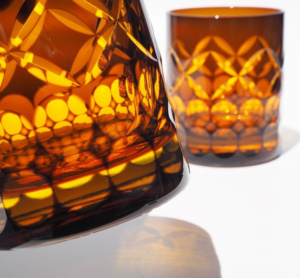 夕焼け猫+七宝煌円環紋/切子 特別限定色『蘇芳』@30日