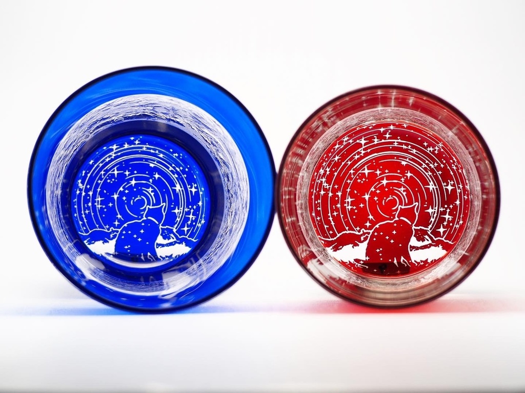 星詠み猫＋結霜硝子