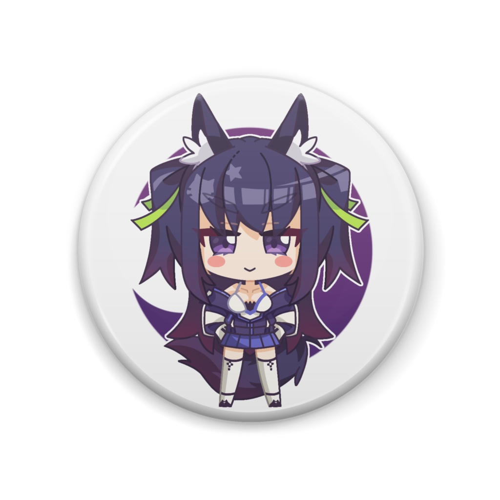 ◆缶バッチ（GuildCQ 久遠たま その１）◆