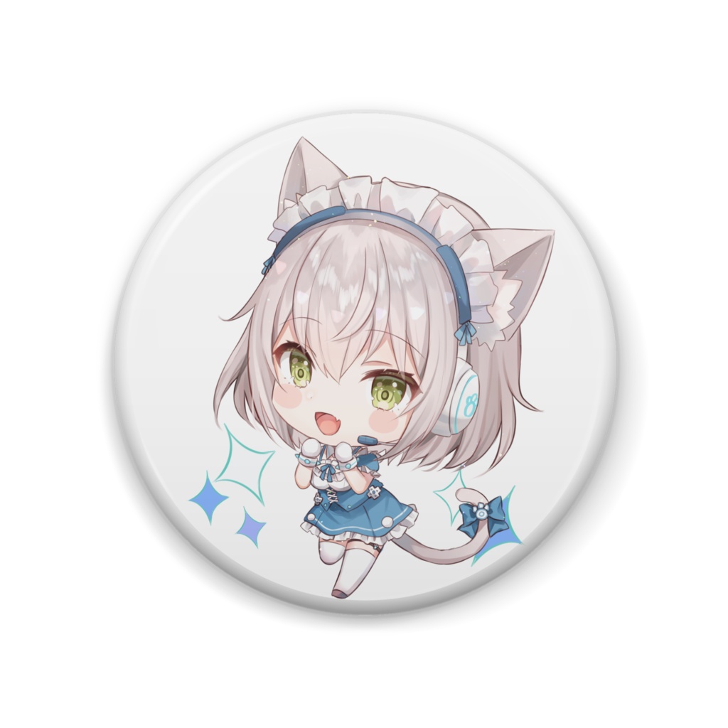 ◆缶バッジ（GuildCQ 伊冬ユナ 2021お誕生日限定ver.）