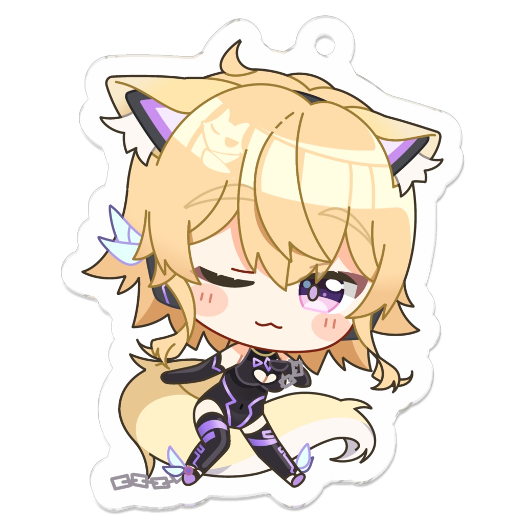 ◆アクリルキーホルダー（GuildCQ 間取かける ＳＤイラスト その２）◆