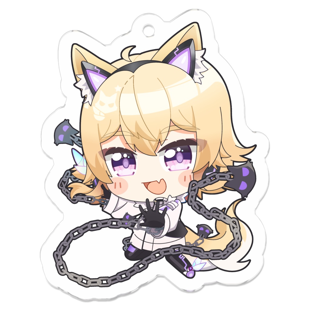 ◆アクリルキーホルダー（GuildCQ 間取かける ＳＤイラスト その３）◆