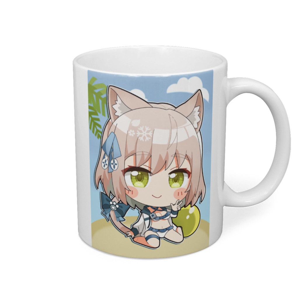 ◆マグカップ(GuildCQ 伊冬ユナ 夏休みSDイラスト)◆