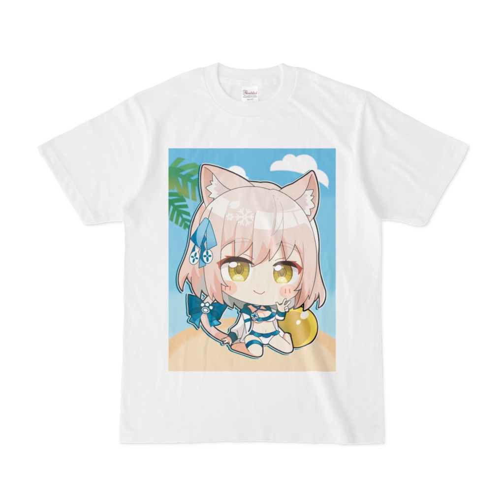 ◆Tシャツ（GuildCQ 伊冬ユナ 夏休みＳＤイラスト）◆
