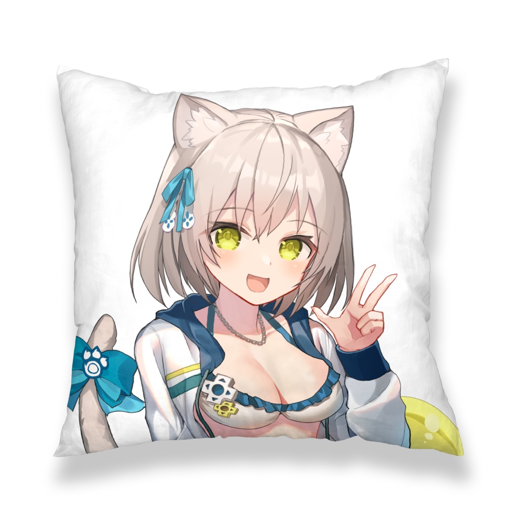 ◆ クッションカバー（GuildCQ 伊冬ユナ 夏休みイラスト）◆