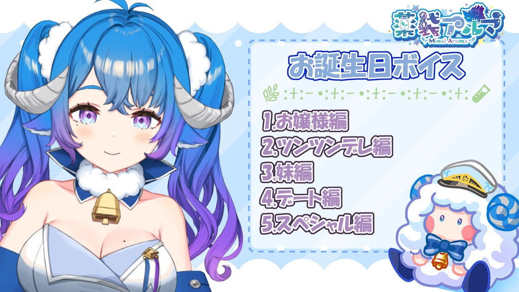 ◆GuildCQ 薬袋アルマ 2022年 お誕生日ボイスセット◆