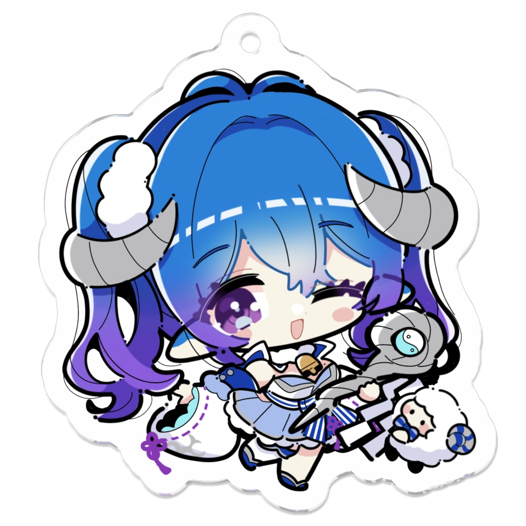 ◆アクリルキーホルダー（GuildCQ 薬袋アルマ 2022お誕生日限定ver. その１）