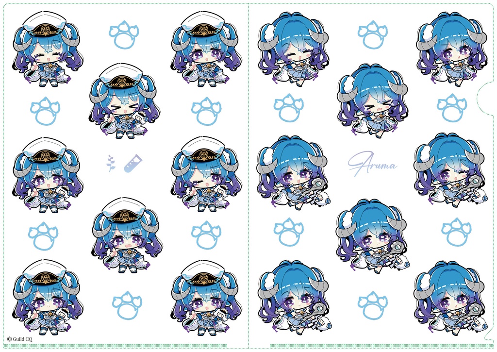 ◆クリアファイル（GuildCQ 薬袋アルマ 2022お誕生日限定ver. ）