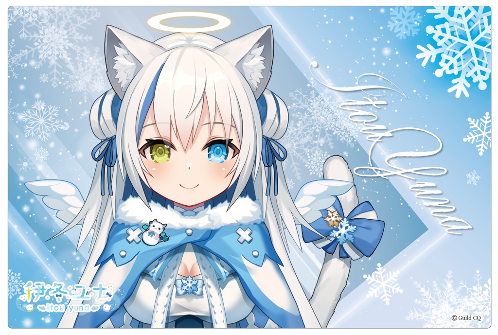 ◆ゲーミングマウスパッド（GuildCQ 覚醒・伊冬ユナ ）
