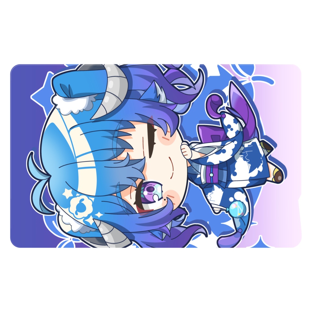 ◆ICカードステッカー(GuildCQ 薬袋アルマ 浴衣Ver その1)◆