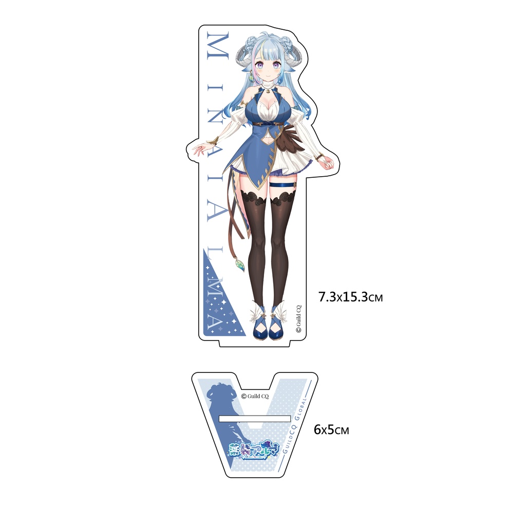 ◆アクリルスタンド（GuildCQ５周年記念グッズ　薬袋アルマ　その１）◆