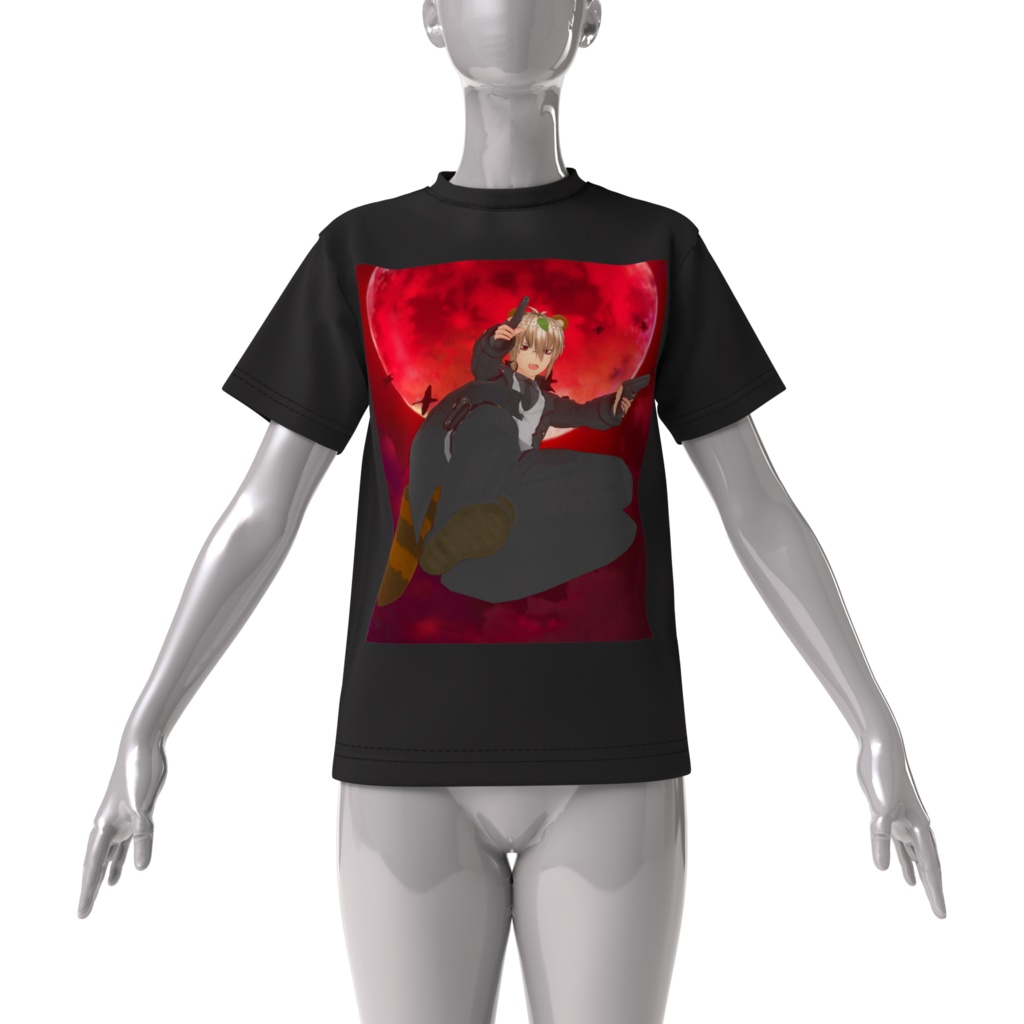 曇天くんビックシルエットTシャツ