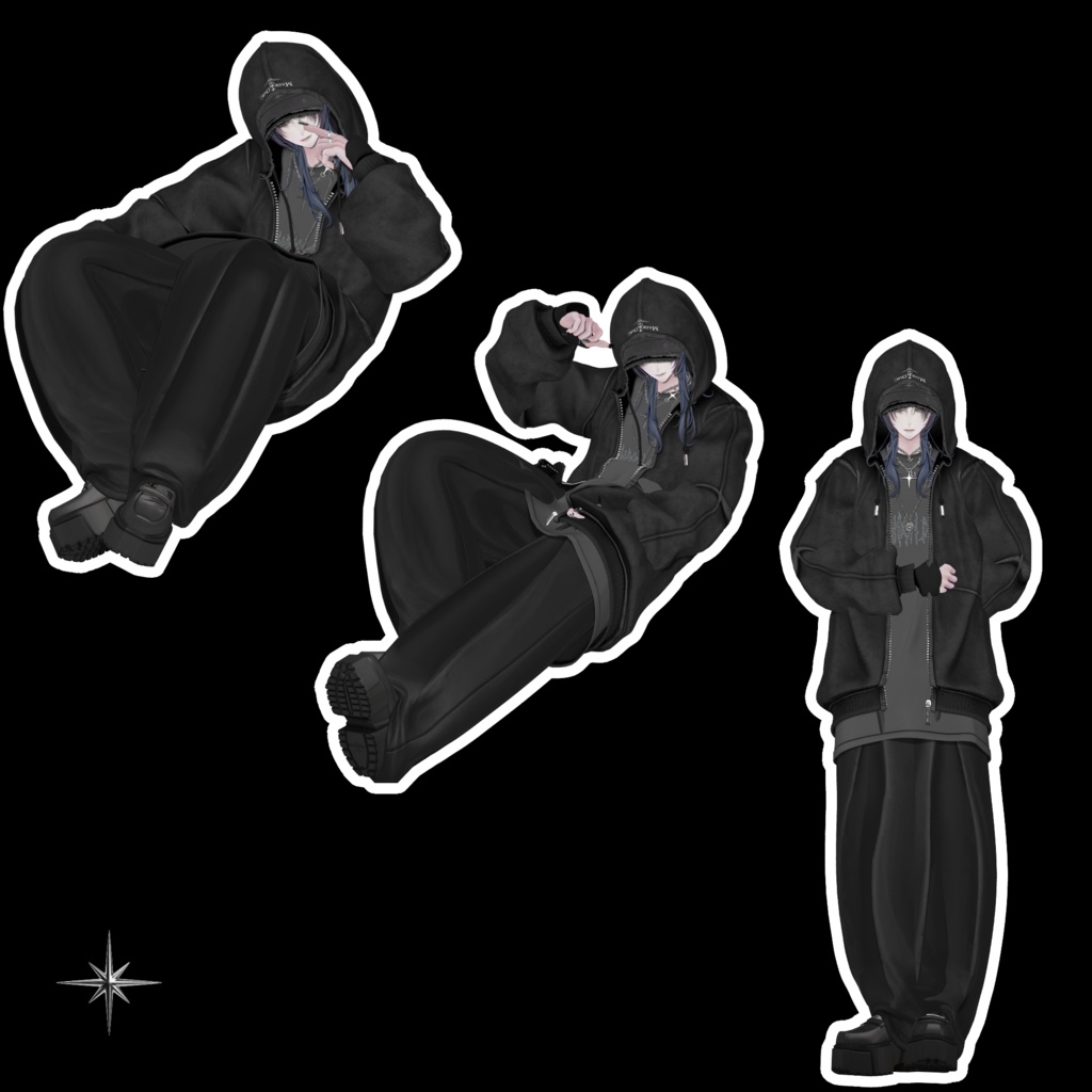 【無料あり】MENS POSE SET Vol.1