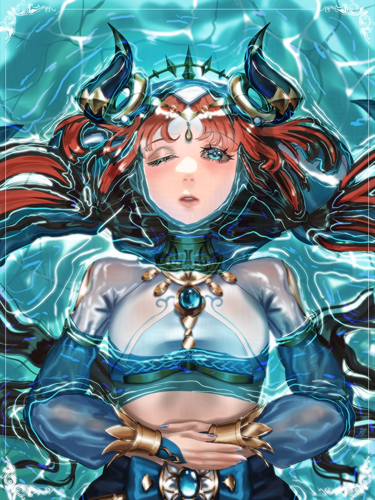 「MAKURONI」Nilou in the Water