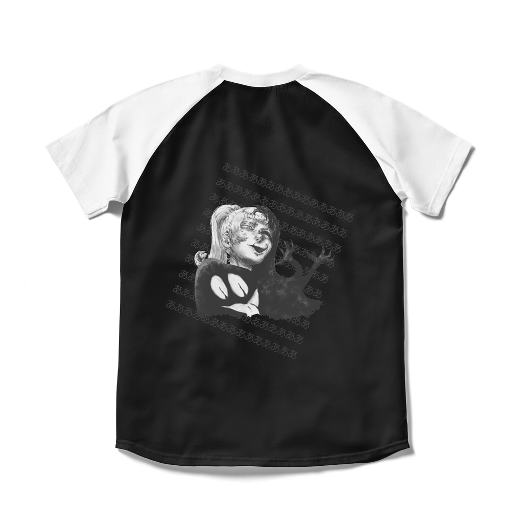 Poniko+Uboa - Ragrlan T-shirt (Back)
