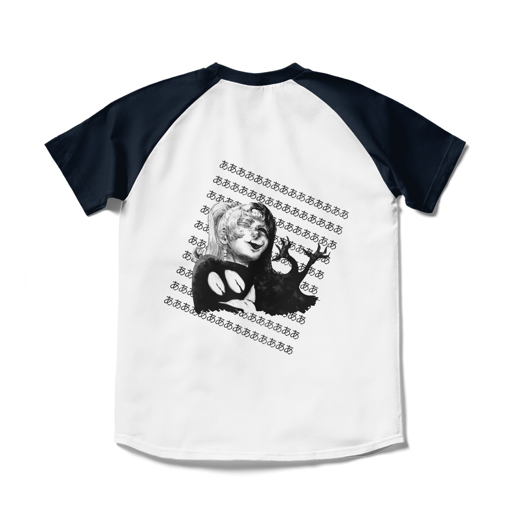 Poniko+Uboa - Ragrlan T-shirt (Back)