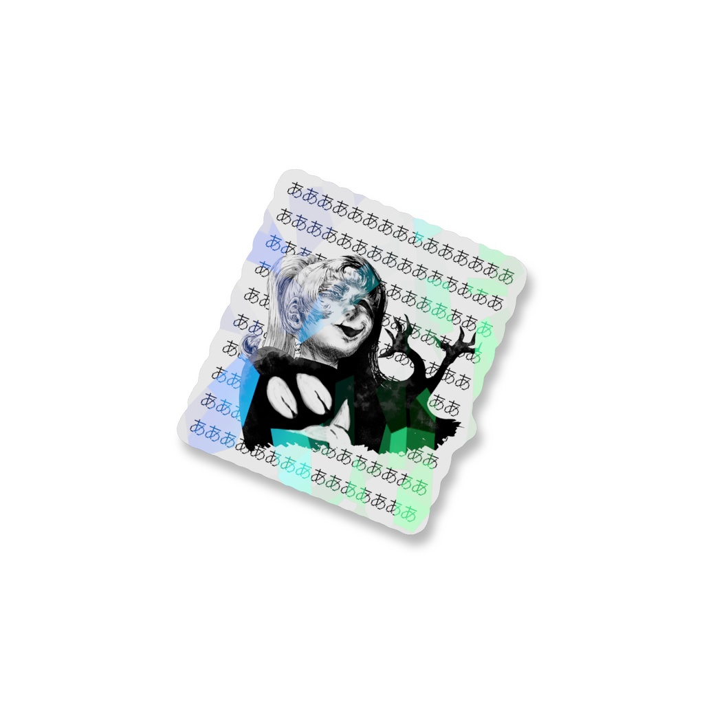 Poniko+Uboa - Holographic Smartphone Sticker