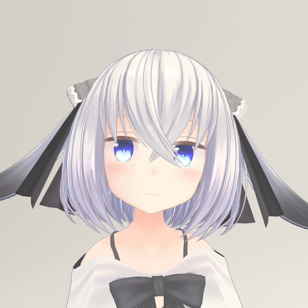ファジーちゃん用ねこみみリボン