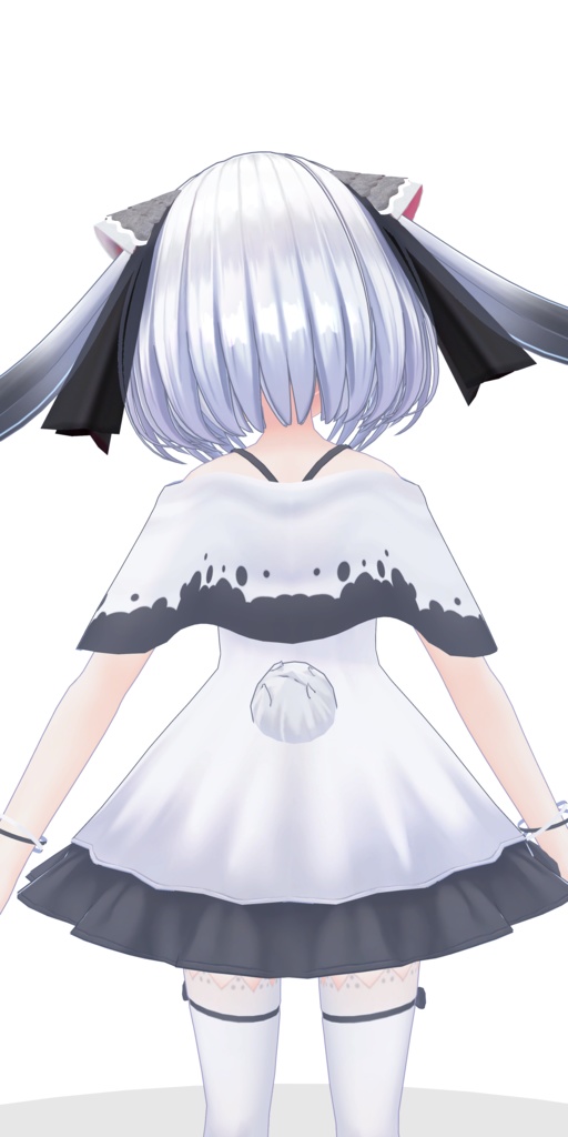 ファジーちゃん用ねこみみリボン