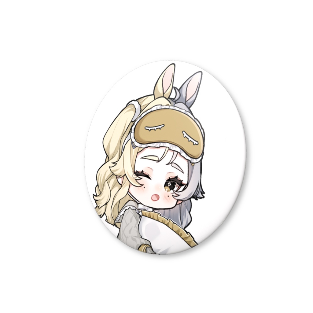 んちょ ねむねむ缶バッジ